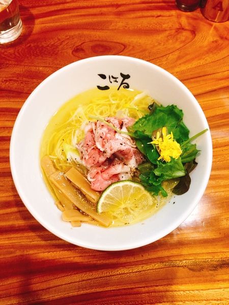 「いーブレアチャーシュー塩ラーメン」@日本橋麺処 こはるの写真