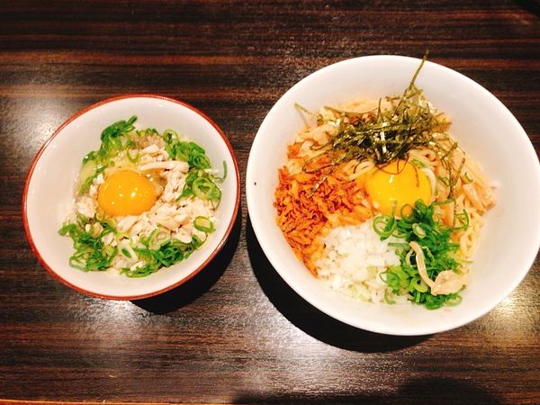 「焦がしニンニクまぜそば」@極上煮干し鶏そば やまだ邸の写真