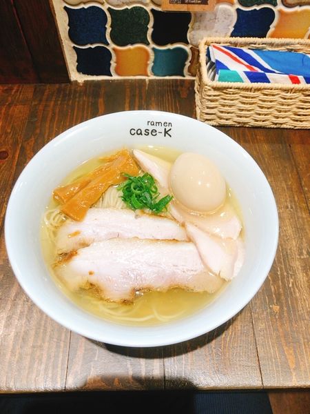 「特製らぁめん　塩」@ramen case-Kの写真