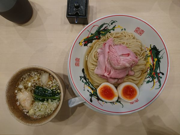 「全部入りあっさりつけめん」@つけめん金龍の写真