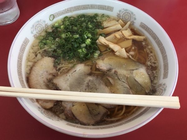 「中華そば大盛」@十八番 引野店の写真