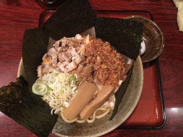 「まぜそば小」@食処 渓の写真