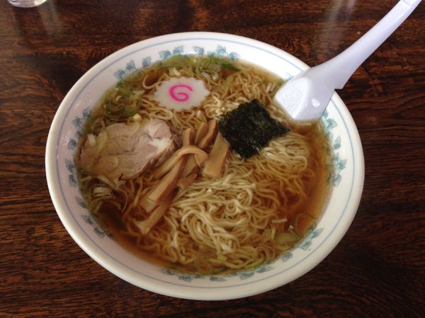 「中華そば（大盛り）」@熊文の写真