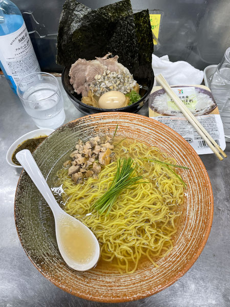 「活鮑出汁ラーメン」@覆麺 智の写真