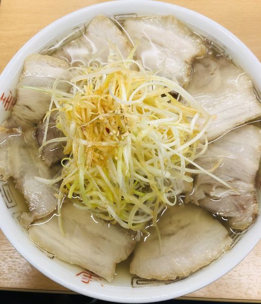 「ネギチャーシューメン 1100円」@坂内食堂 喜多方本店の写真