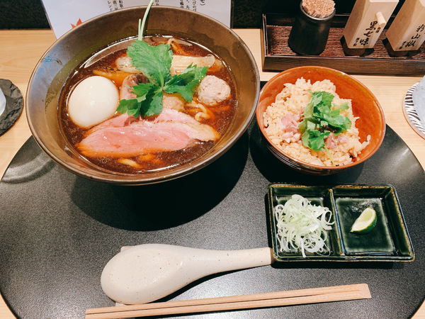 「特製紀州鴨中華そば」@鴨中華そば 楓の写真