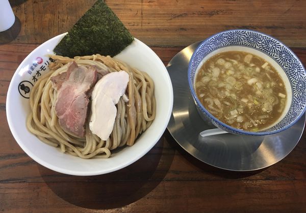 「鶏つけ麺(950¥)」@自家製麺オオモリ製作所 壬生店の写真