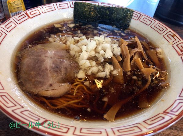 「ラーメン(600円)」@びんびん亭 白岡店の写真