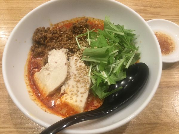 「冷やし担々麵・2辛（￥850）」@かつぎやの写真