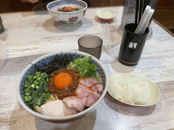 「【気まぐれ限定】台湾まぜそば」@中華そば 四つ葉の写真