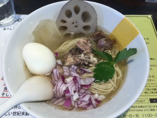 「【本日の限定】冷やし山椒ラーメン(¥1,000)」@塩生姜らー麺専門店MANNISHの写真