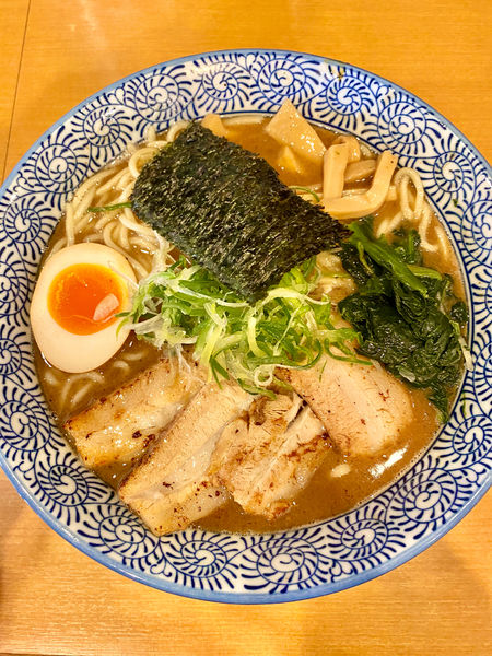 「ちゃーしゅーめん (白濁魚介)」@麺屋青山 臼井店の写真