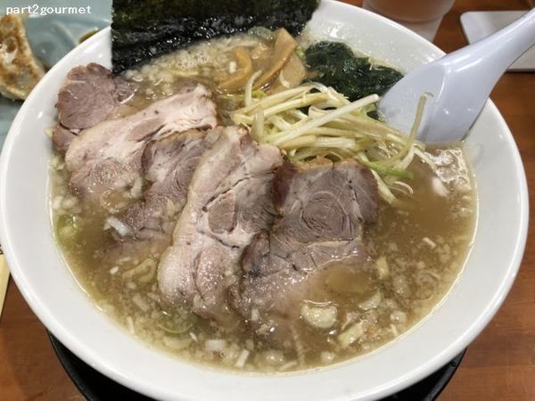 「ネギチャーシューメン (940円)」@ラーメンショップ椿 新さくら通り店の写真