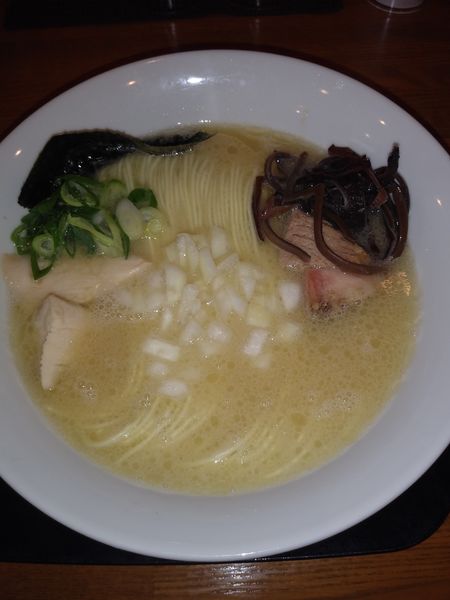 「鶏そば(白)」@中華そば みはしの写真