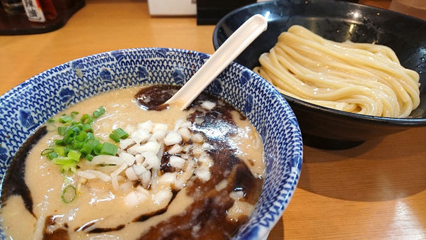 「【夜】鶏黒つけめん」@麺堂 稲葉の写真