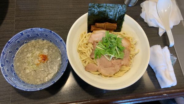 「塩つけ麺中盛り950」@ラーメンつけ麺 奔放の写真