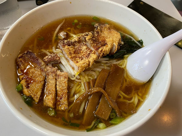 「排骨ラーメン800円」@宝島の写真