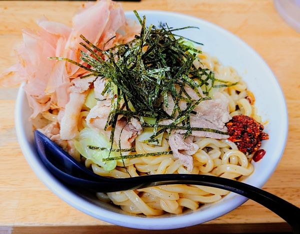 「勝武士冷やし三段バラ【期間•数量限定】」@麺屋 白神の写真