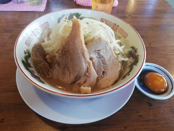 「ミニラーメン」@ガッツリラーメンいち豚 いわき鹿島店の写真