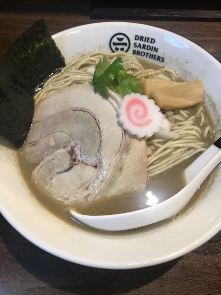 「濃厚煮干しそば、和え玉」@DRIED SARDIN BROTHERSの写真