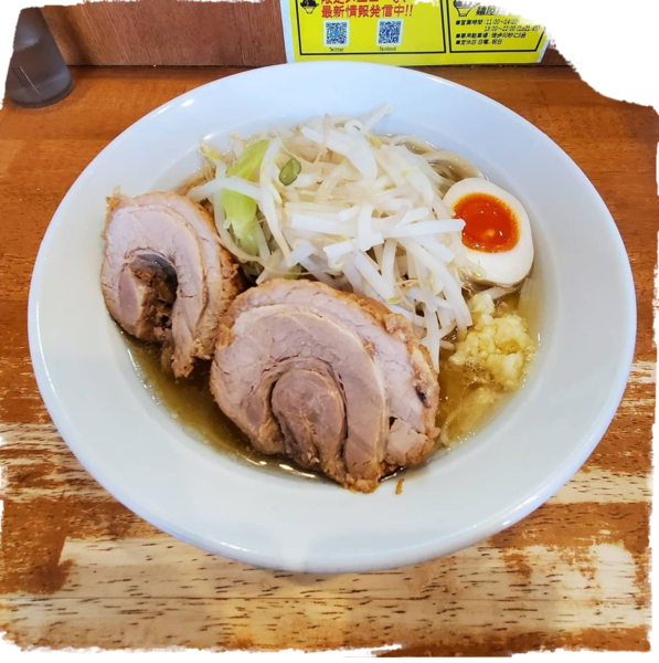 「BW豚道場ホワイトラーメン」@麺屋豚道場の写真