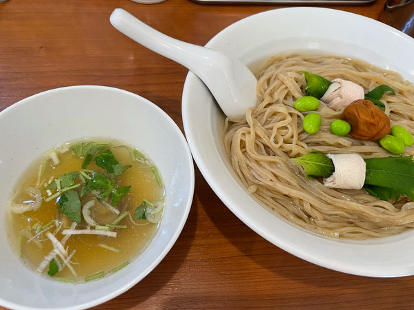 「羅臼昆布と浅利のつけそば」@中華そば 七麺鳥の写真