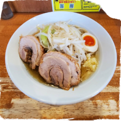 BW豚道場ホワイトラーメン
