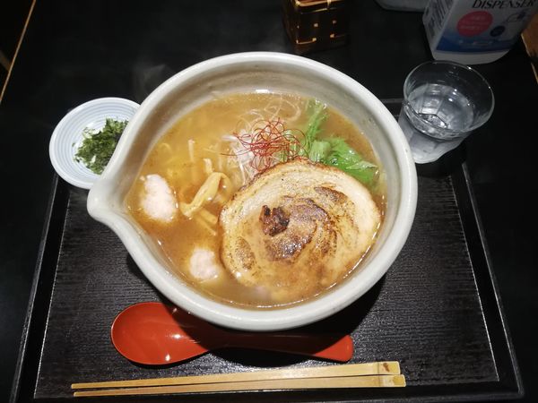 「銀笹らーめん白醤油大盛980円」@麺処 銀笹の写真