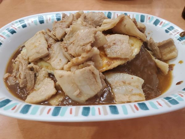 「スタミナ・焼き」@スタミナカレーの店 バーグ 杉田本店の写真