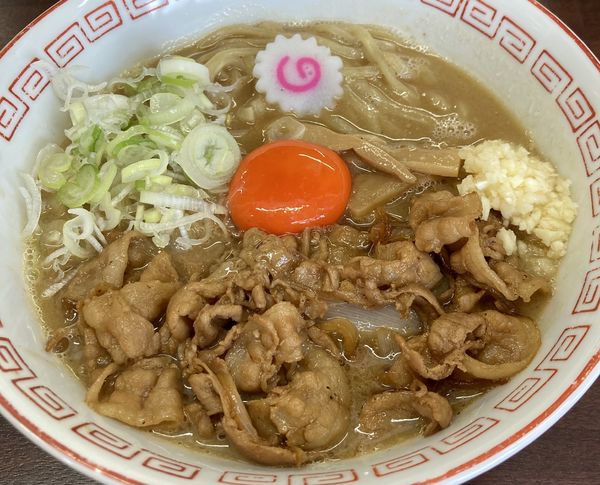 「肉玉そば　並盛（930円）」@元祖 肉玉そば越智の写真