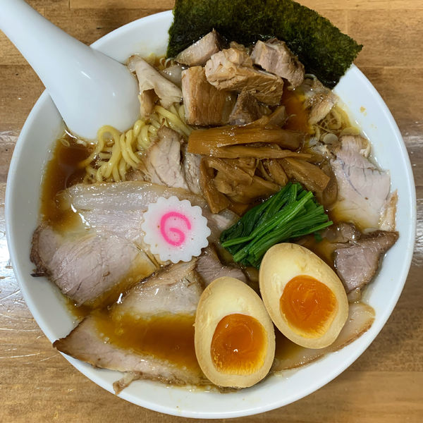 「しょうゆチャーシューメン 味玉」@オランダ軒の写真