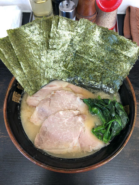 「チャーシューメン＋のり　1000円」@雷家の写真