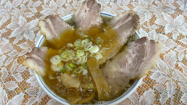 「チャーシュー麺、半チャーハン」@チーナン食堂の写真