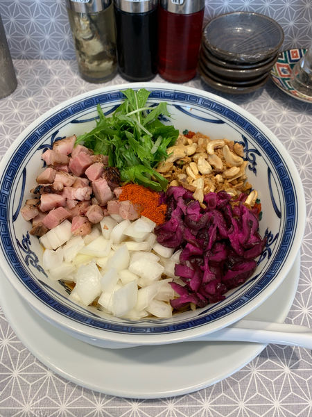 「坦々麺（ダイブ飯セット）」@中華そば 埜邑の写真
