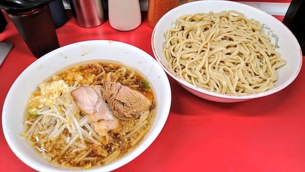 「つけ麺(ニンニクマシ)」@ラーメン二郎 湘南藤沢店の写真