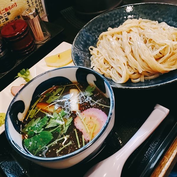 「【今月の限定】鴨出汁つけ麺」@まるふじ食堂の写真