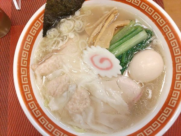 「塩中華そば＋味玉＋ワンタン」@麺創庵 砂田の写真