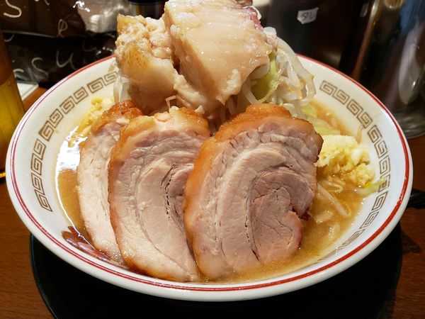 「小ラーメン　豚1枚」@豚山 大森店の写真