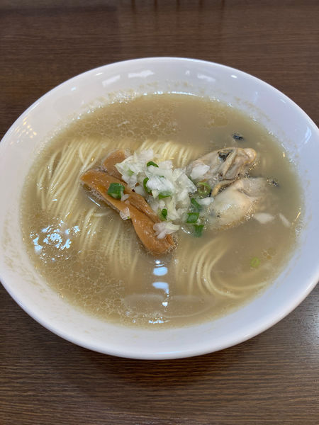 「牡蠣そば（鶏出汁）」@中華そばイデタの写真