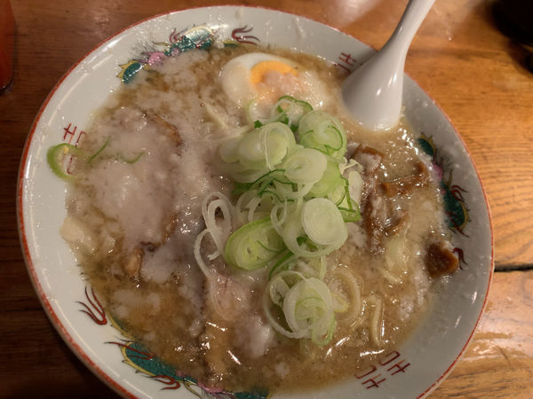 「環七背脂チャッチャラーメン850円」@渡なべの写真