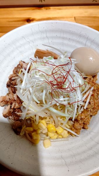 「冷やしみそらーめん　850円」@旭川らーめん かじべえの写真