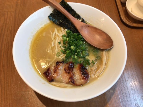 「ラーメン　ぽてり」@鶏ポタラーメン THANK お茶の水の写真