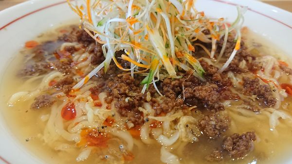 「【限定】冷やしトロロ酸辣湯麺」@中華そば すばる食堂の写真