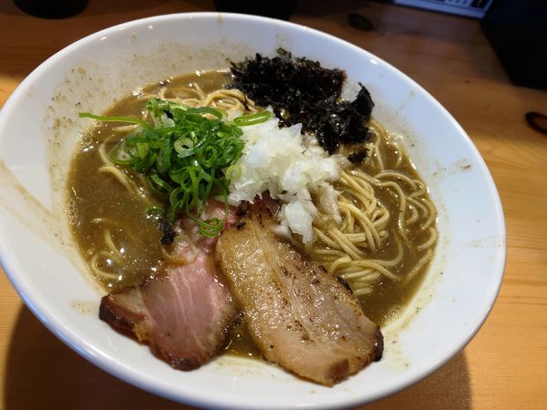 「濃厚煮干そば」@志奈そば 田なか いすみ店の写真