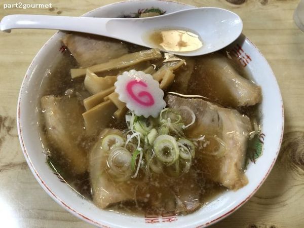 「チャーシューメン (850円)」@大安食堂の写真