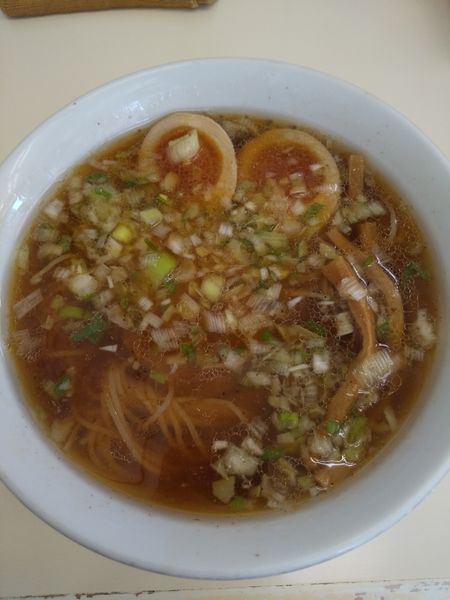 「中華そば650円煮卵100円」@中華そば ふくみみの写真