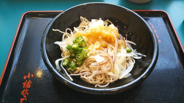 「健康オ野菜ぶっかけそば」@小諸そば 朝霞台店の写真