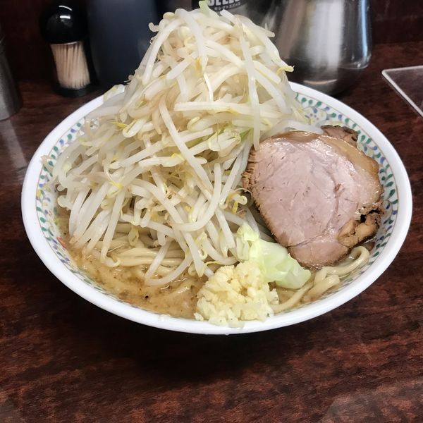 「小ラーメン（少なめ）￥750＋つけ味￥150」@ラーメン二郎 めじろ台店の写真