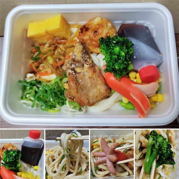 「こどもうどん弁当(1玉)　550円」@丸亀製麺 浅草ROX店の写真