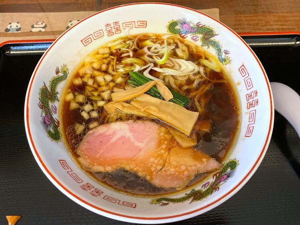 「しょうゆらーめん ７５０円 ※手打ち麺」@らーめん たけみやの写真